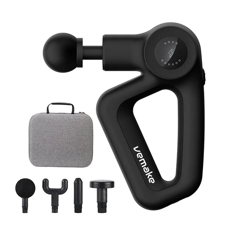 Pistolet de massage de percussion chauffé triangle